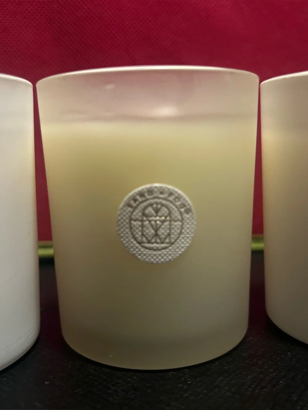 Sand & Fog Scented One Wick Candles 4 oz (2) VANILLA & SPEAKEASY CABARET
